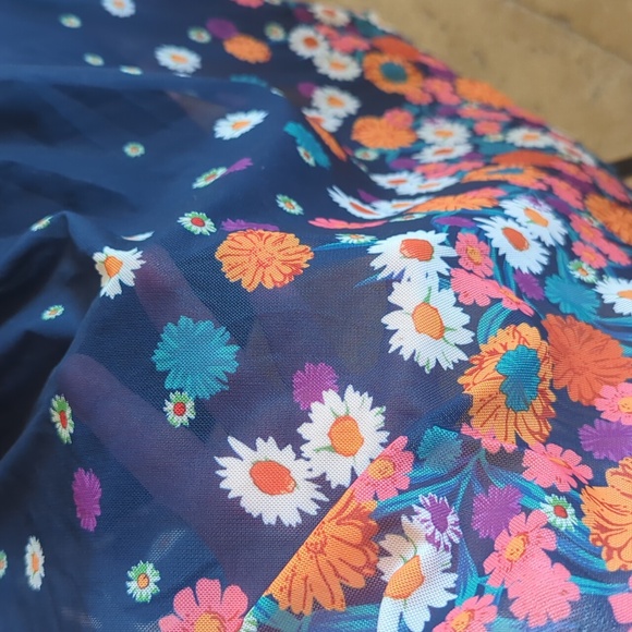 BloomChic Mesh Overlay Swim Sundress - Picture 8 of 17